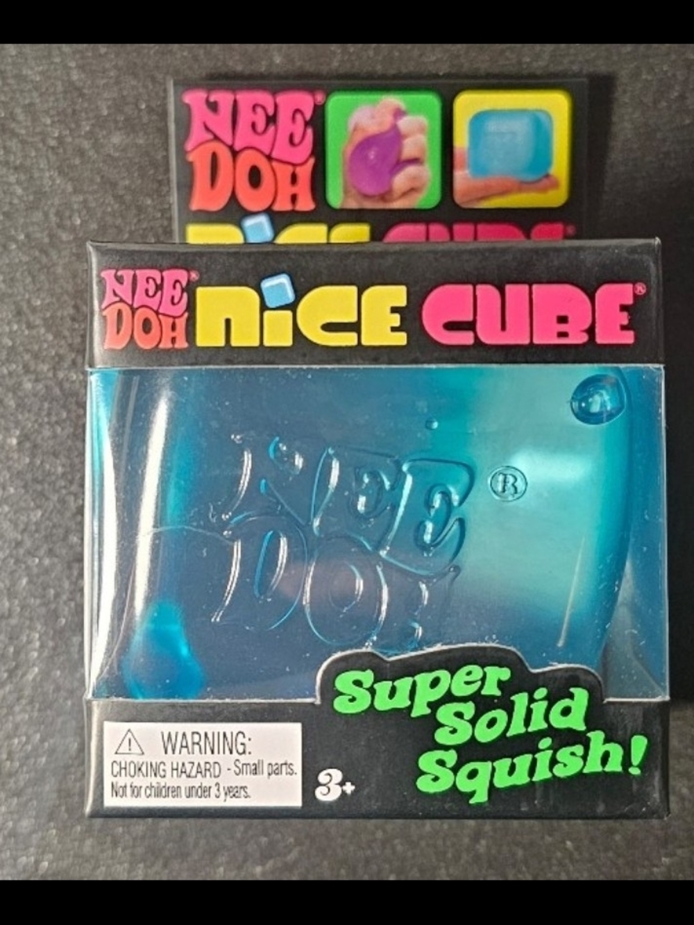 Nice Cube Blue Super Solid Squish Toy
